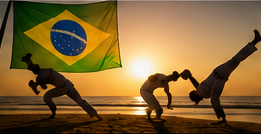 Capoeira training in Dublin